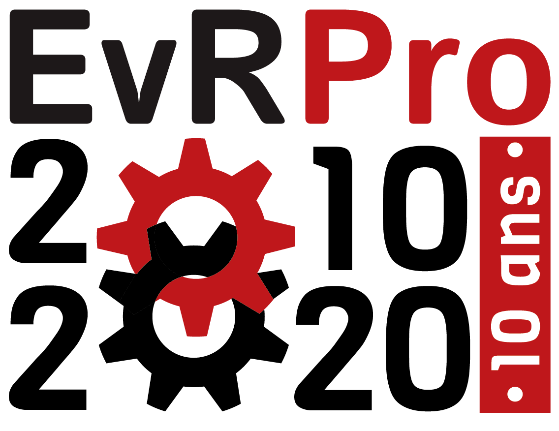 Logo 10 ans EvR Pro